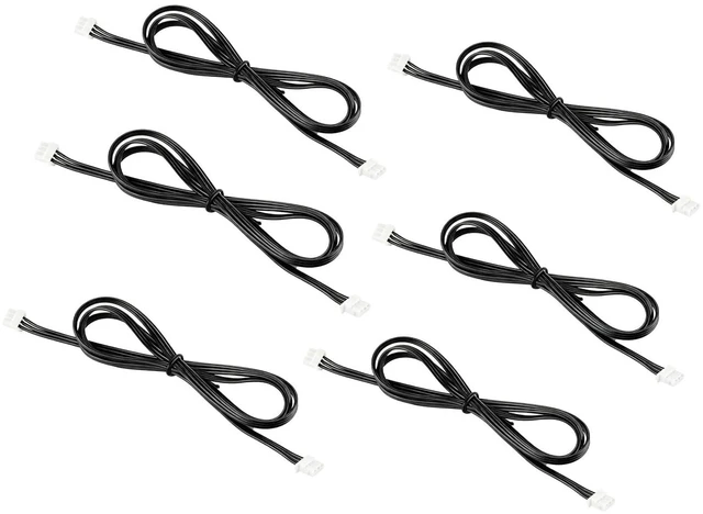 Main image of 6PCS 3PIN Servo Cable, Compatible with ST/SC/CF Series Servos, 900mm / 90cm / 35