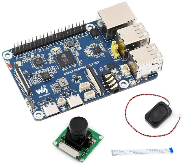Main image of AI ESP32-P4-WIFI6-DEV-KIT Development Board, Based On ESP32-P4 and ESP32-C6, Sup