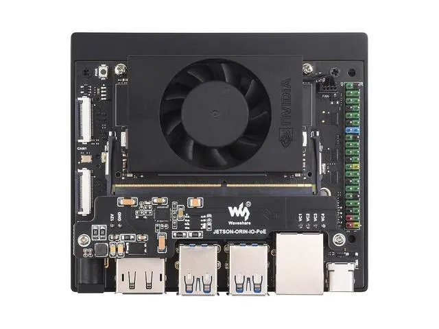 Alt view image 7 of 7 - PoE Expansion Board for Jetson Orin Nano and Jetson Orin NX, 802.3af-Compliant P