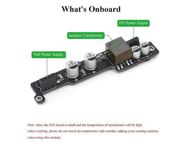 Alt view image 6 of 7 - PoE Expansion Board for Jetson Orin Nano and Jetson Orin NX, 802.3af-Compliant P