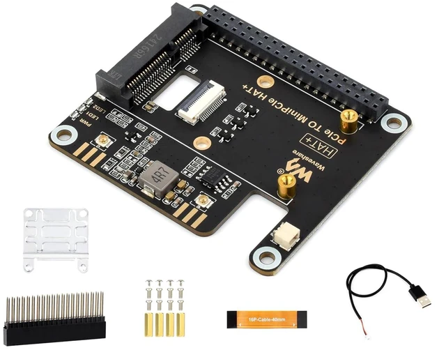 Main image of PCIe to MiniPCIe Adapter Compatible with Raspberry Pi 5, Support Various MiniPCI