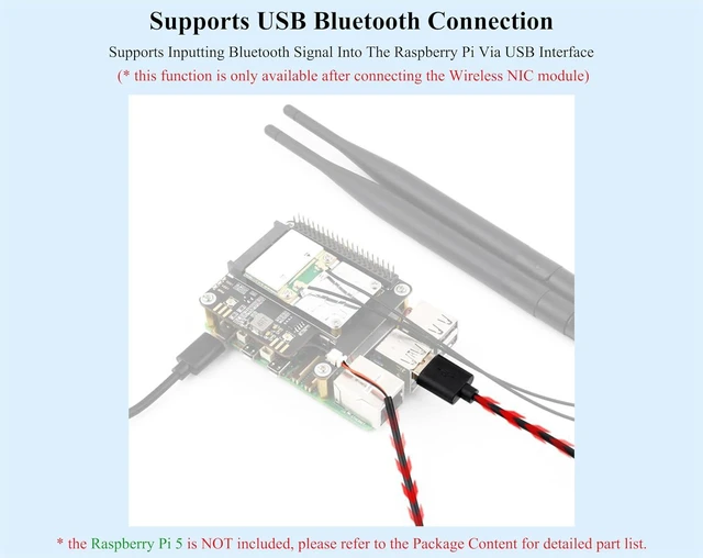 Alt view image 6 of 7 - PCIe to MiniPCIe Adapter Compatible with Raspberry Pi 5, Support Various MiniPCI