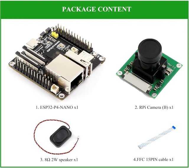 Alt view image 2 of 7 - ESP32-P4-NANO Development Board, Based On ESP32-P4 Chip with RISC-V Dual-Core an