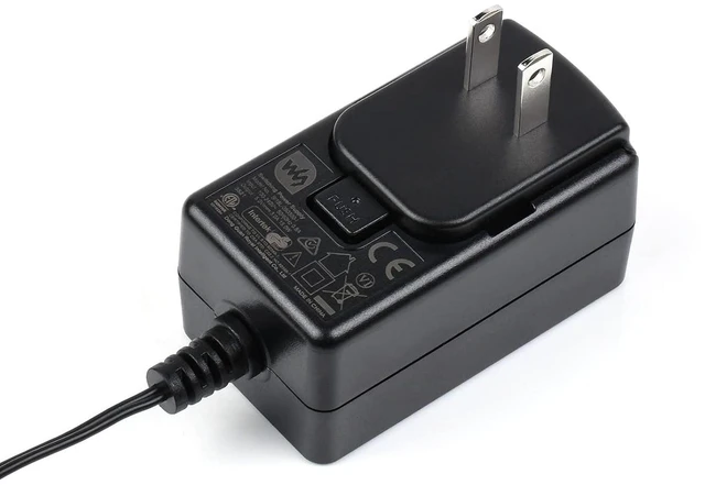 Alt view image 2 of 4 - 5V/3A Power Supply Power Adapter Micro USB Output Connector 1.2m Cable US Plug