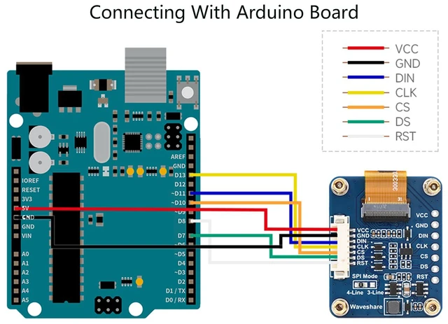 Alt view image 6 of 7 - 0.96inch RGB OLED Display Module, 64×128 Resolution 65K Colors SPI Interface Emb