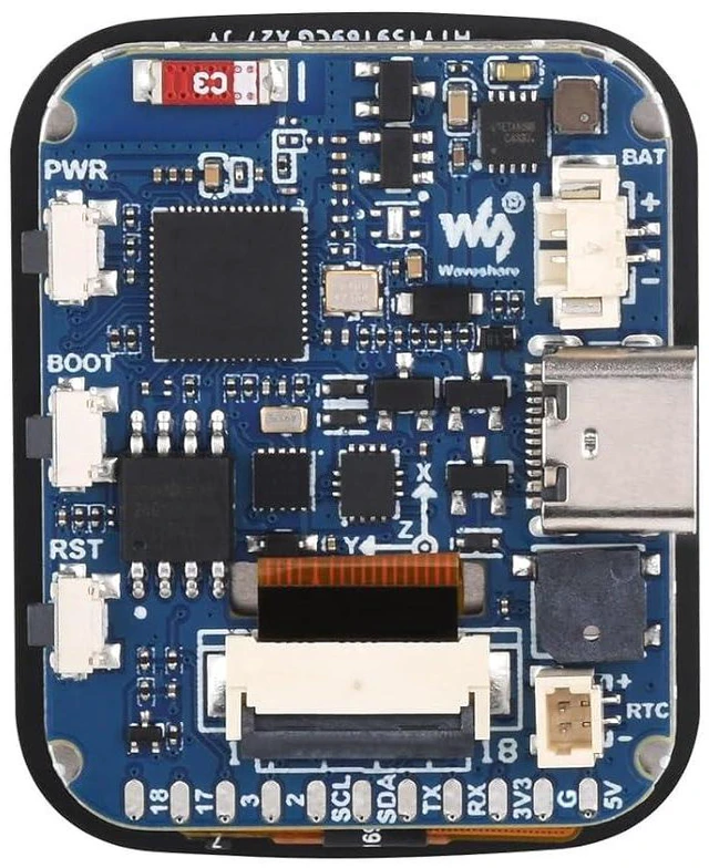 Alt view image 7 of 7 - ESP32-S3 1.69inch Touch Display Development Board, 240×280 Pixels 262K Color 1.6