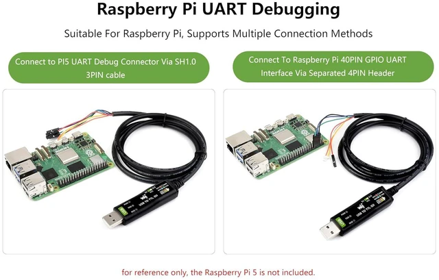 Alt view image 4 of 7 - Industrial USB TO TTL Serial Cable, Original FT232RNL Chip, with Separated 4pin