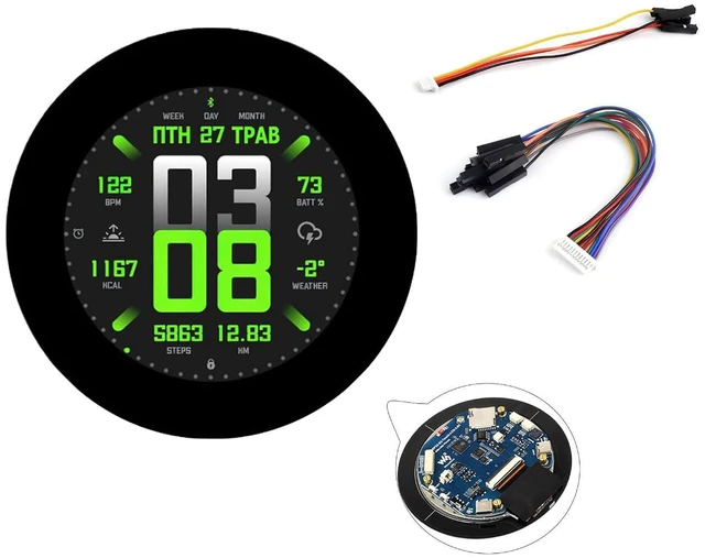 Main image of ESP32-S3 2.8inch Capacitive Touch Round Display Development Board, 480×480 Resol