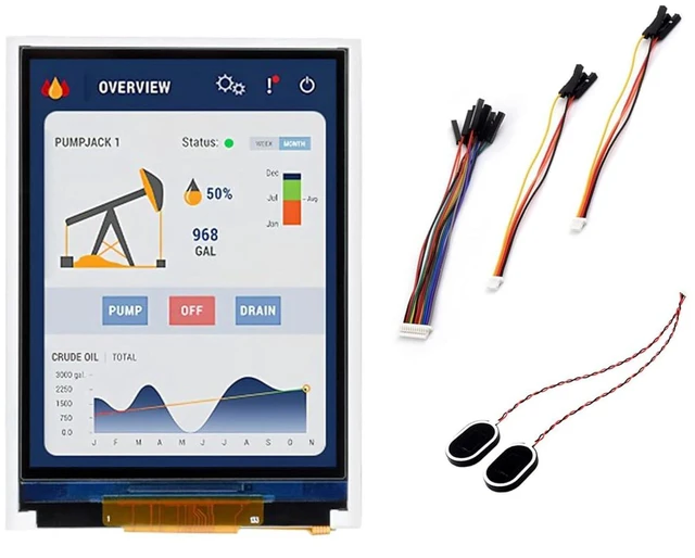 Main image of ESP32-S3 2.8inch Display Development Board, Onboard 2.8inch IPS LCD240×320 Resol