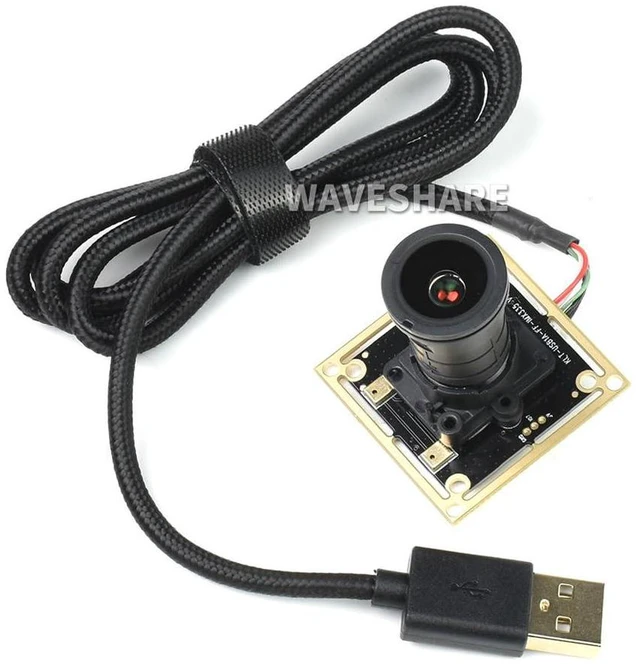 Main image of IMX335 5MP USB Camera (A) Large Aperture 106° Field of View, 2K Video Recording,
