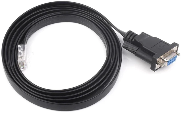 Main image of RS232 to RJ45 Console Cable, RS232 DB9 Female Port to RJ45 Console Male Port, Le