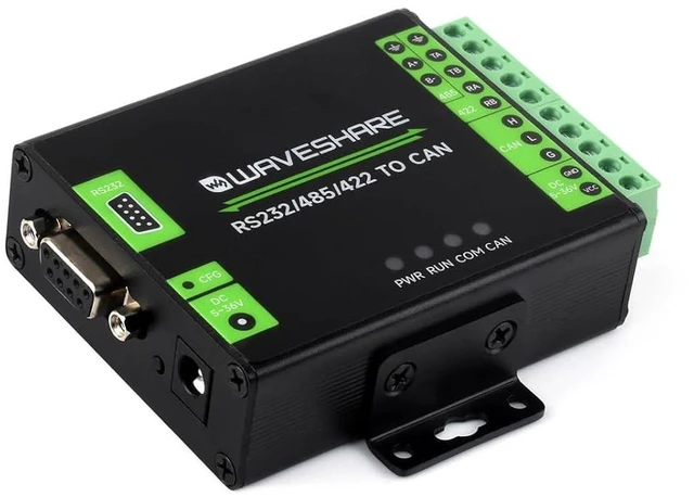 Main image of Industrial Isolated RS232/485/422 to CAN Converter Adapter, Supports Modbus RTU