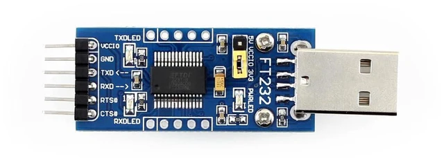 Alt view image 2 of 7 - FT232 USB UART Board (Type A), USB to TTL Serial Converter Adapter Module Onboar