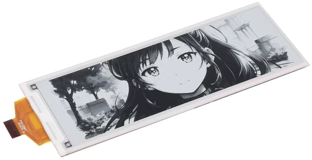 Alt view image 4 of 6 - 5.79inch E-Paper Raw Display Without Driver Board E-Ink Display 792x272 Pixels B