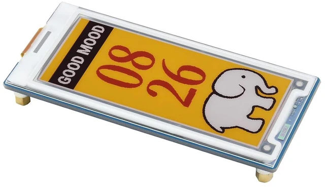 Main image of 3inch E-Paper Module 400 × 168 Pixel Screen, Red/Yellow/Black/White Four Display