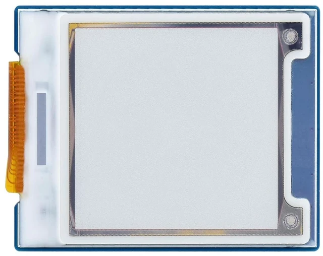 Alt view image 4 of 7 - 1.64inch E-Paper Module 168 x 168 Pixel E-Ink Display Square Screen, Red/Yellow/