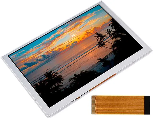 Main image of 5inch DSI LCD Display, 800 x 480 IPS Screen, Thin and Light Design, 160°Viewing