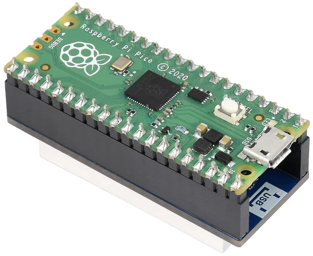 Alt view image 3 of 3 - 4-Digit 8-Segment Display Module for Raspberry Pi Pico,0.4 inch Red Color LED Em