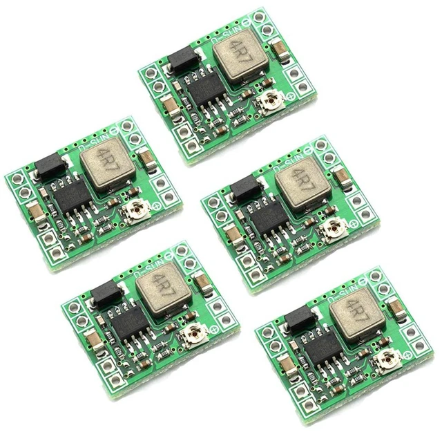 Main image of 5pcs MP1584EN 3A Mini DC-DC Buck 24V to 12V 9V 5V 3V Adjustable Step Down Module