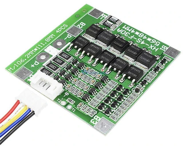 Main image of 14.8V 4S 30A 18650 Li-ion Lithium Battery BMS PCB Integrated Circuits Protection