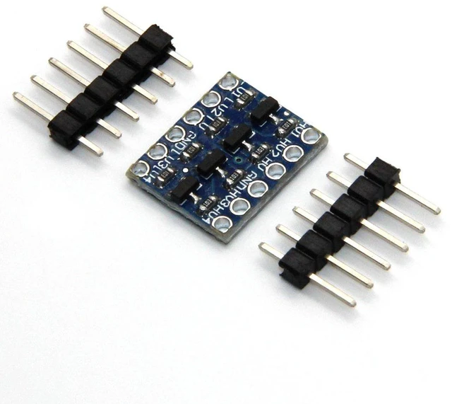 Alt view image 3 of 6 - 10pcs 4 Channels IIC I2C Logic Level Converter Bi-Directional 3.3V-5V Shifter Mo