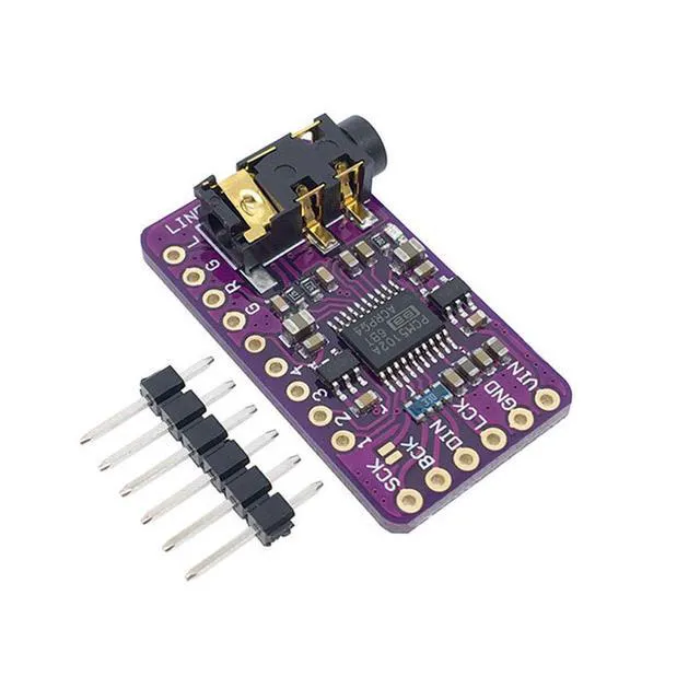 Main image of PCM5102 I2S IIS Lossless Digital Audio DAC Decoder Module Stereo DAC Digital-to-