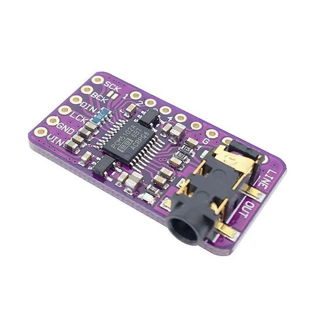 Alt view image 2 of 5 - PCM5102 I2S IIS Lossless Digital Audio DAC Decoder Module Stereo DAC Digital-to-