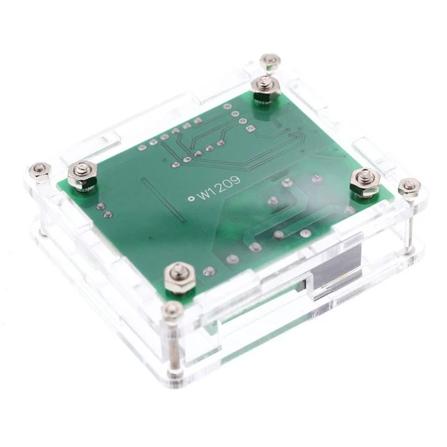 Alt view image 5 of 6 - 2pcs W1209 with Case 12V DC Digital Temperature Controller Board Micro Digital T