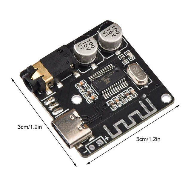 Alt view image 4 of 7 - 5pcs Bluetooth 5.0 Mp3 Lossless Decoder Board VHM-314 USB-C Audio Bluetooth Rece