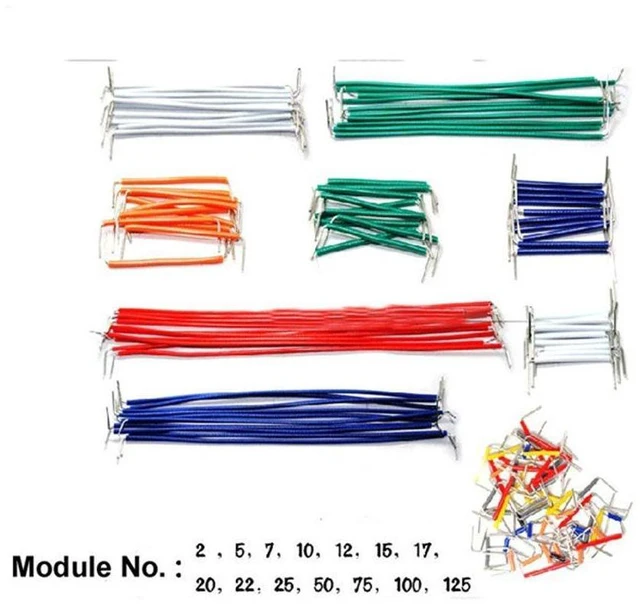 Alt view image 2 of 6 - Boxed 140pcs Breadboard Lines Jumper Lines for Breadboard