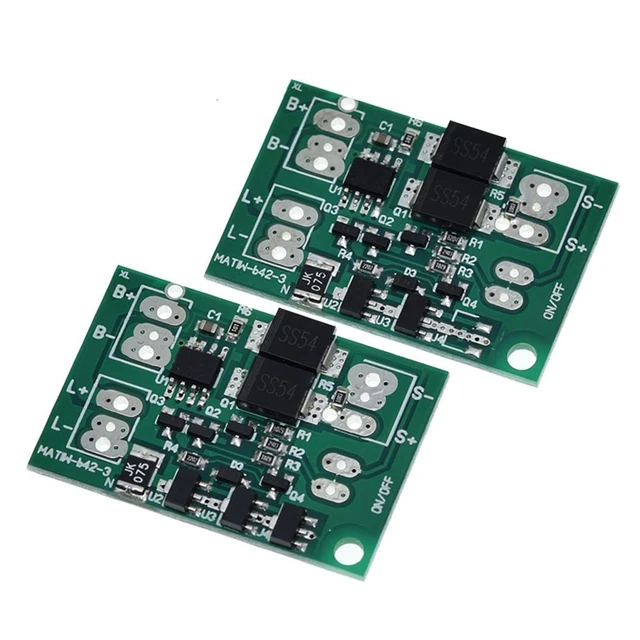 Alt view image 3 of 6 - 2pcs Solar Panel Automatic Control Switch 1000mA Solar LED Lamp Control Board Co