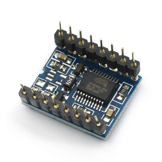 Alt view image 4 of 4 - WTV020-SD U Disk Audio Player MP3 Sound Module Voice Module with SD Card Slot UA