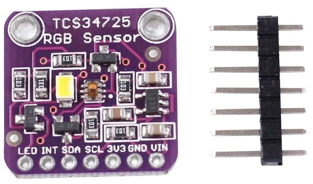 Main image of TCS-34725 TCS34725 RGB Light Color Sensor Colour Recognition Module RGB Color Se
