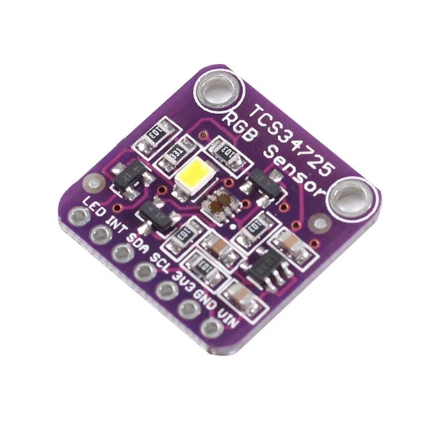 Alt view image 3 of 4 - TCS-34725 TCS34725 RGB Light Color Sensor Colour Recognition Module RGB Color Se