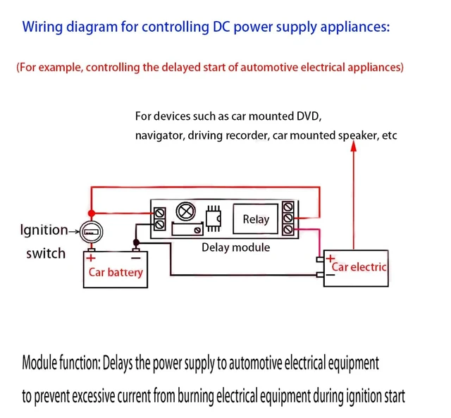 Alt view image 5 of 7 - 5pcs NE555 DC 12V Delay Timer Switch Adjustable Module 0 to 10 Second