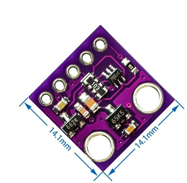 Alt view image 3 of 6 - MAX30102 Low Power Heart Rate Click Sensor Breakout Board Module Replace MAX3010