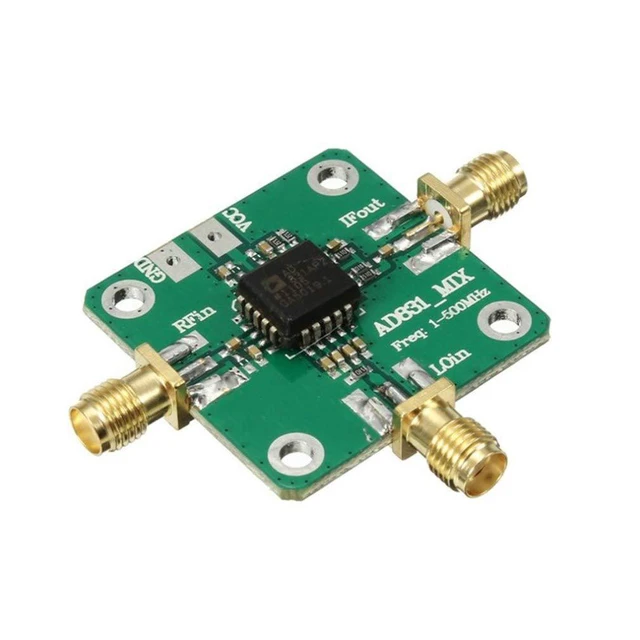 Alt view image 2 of 5 - 0.1-500MHz AD831 High Frequency RF Mixer Drive Amplifier Module Board HF VHF/UHF