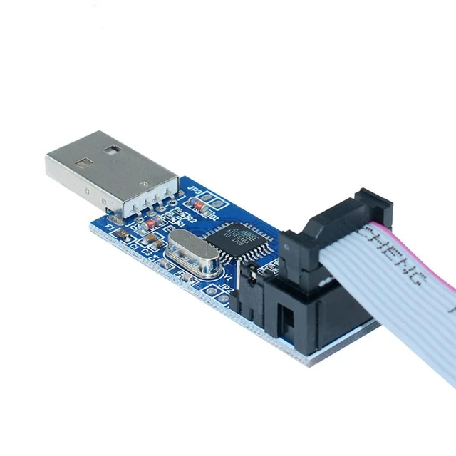Alt view image 2 of 6 - 51 AVR ATMEGA8 Programmer USBasp USB ISP 10 Pin USB Programmer 3.3V/5V with Cabl