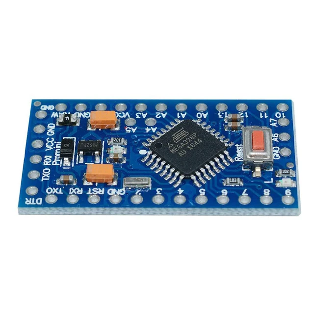 Alt view image 2 of 4 - 3pcs Pro Mini ATmega328P 3.3V 8M Module Board with Crystal Oscillator Compatible