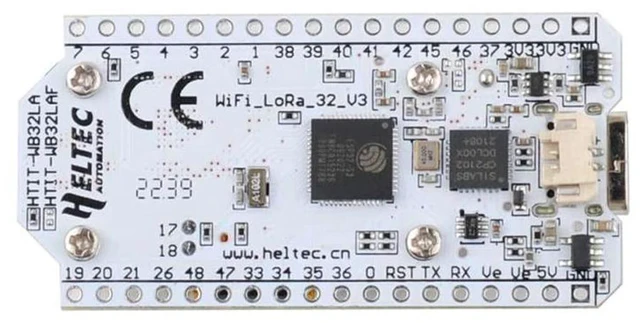 Alt view image 4 of 7 - ESP32 LoRa V3 SX1262 0.96 inch OLED Display Development Board WiFi Bluetooth Dua