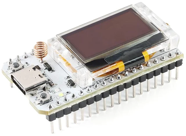 Alt view image 3 of 7 - ESP32 LoRa V3 SX1262 0.96 inch OLED Display Development Board WiFi Bluetooth Dua