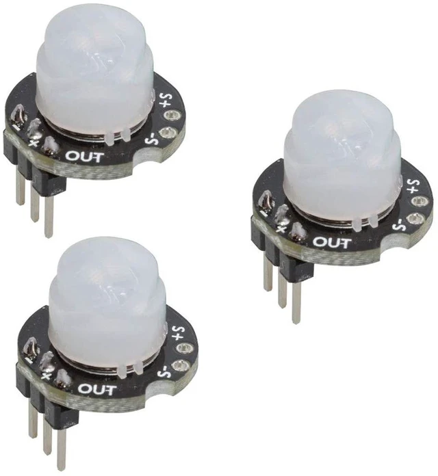 Main image of 3pcs MINI SR602 Motion Sensor Detector Module Pyroelectric Infrared Sensory Swit