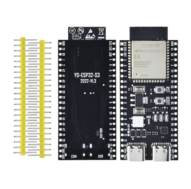 Alt view image 4 of 6 - ESP32-S3 N16R8 ESP32-S3-DevKit C WiFi+Bluetooth 5.0 Internet of Things Dual Type