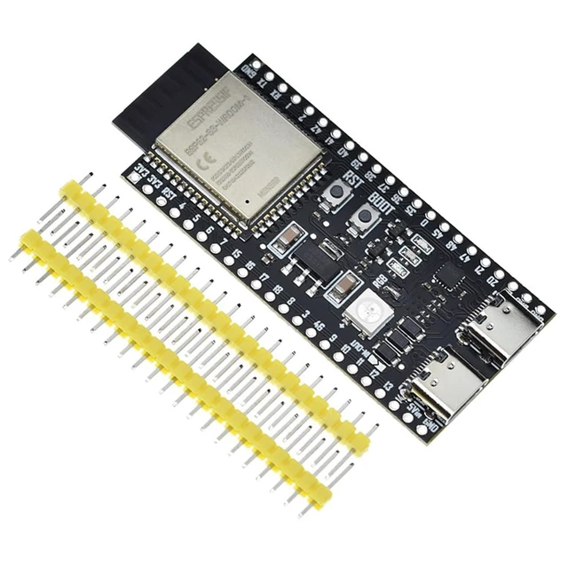 Alt view image 3 of 6 - ESP32-S3 N16R8 ESP32-S3-DevKit C WiFi+Bluetooth 5.0 Internet of Things Dual Type