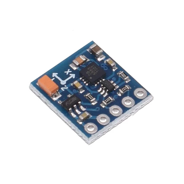 Alt view image 4 of 5 - QMC5883L GY-271 3-5V IIC Triple Axis Compass Magnetic Sensor Module Electronic C