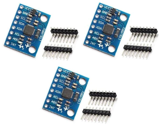Main image of 3pcs GY-521 MPU-6050 MPU6050 3 Axis Accelerometer Gyroscope Module 6 DOF 6-axis