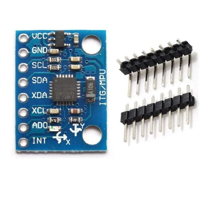 Alt view image 2 of 7 - 3pcs GY-521 MPU-6050 MPU6050 3 Axis Accelerometer Gyroscope Module 6 DOF 6-axis