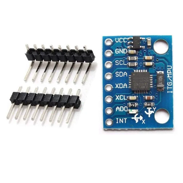 Alt view image 3 of 7 - 3pcs GY-521 MPU-6050 MPU6050 3 Axis Accelerometer Gyroscope Module 6 DOF 6-axis