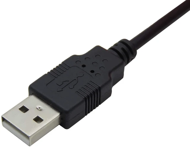 Alt view image 5 of 7 - 5pcs USB 2.0 A Male to DC 5.5x2.1mm 5 Volt DC Connector Charge Barrel Jack Power