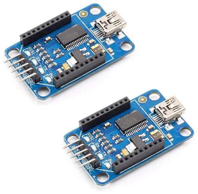 Main image of 2pcs USB Adapter - FT232RL USB to Serial for XBEE, Arduino